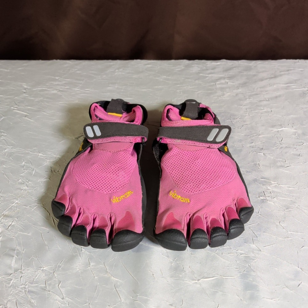 Vibram FiveFingers TrekSport Barefoot Shoes Womens Size 9.5 EU 40 Pink Black - Picture 2 of 7